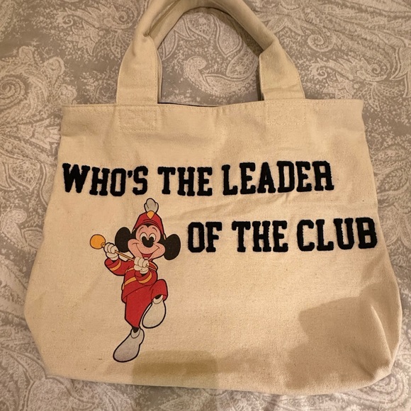 Mickey Mouse Canvas Tote - Picture 2 of 4